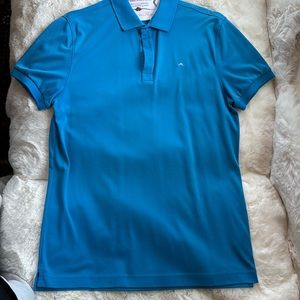 Blue J. Lindeberg Stan pique polo for golf